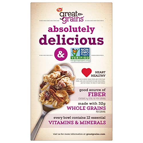 Great Grains Raisins, Dates & Pecans Cereal, 453g - A nutritious and delicious way to start your day.