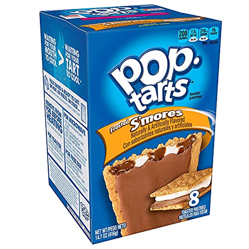 Pop Tarts Frosted S'Mores Pack of 2, x 416 g - "Double the s'mores fun!"