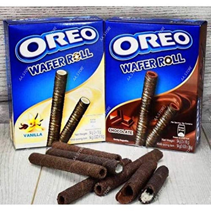 Oreo Wafer Rolls Combo Pack of 2 - "Double wafer delight!"