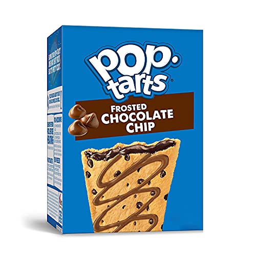 Pop Tarts Frosted Chocolate Chip, 2 x 384 g - "Double the chocolate chip delight!"