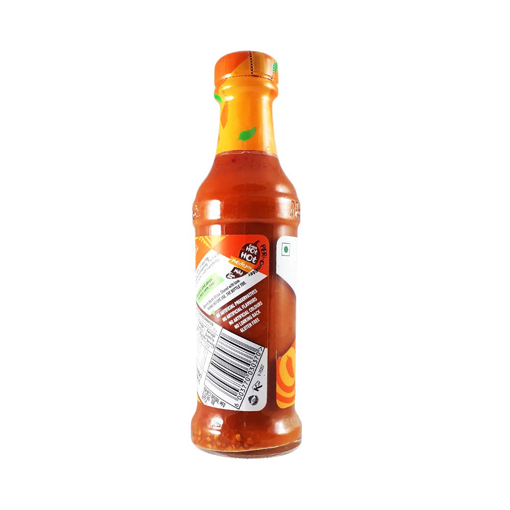 Nando's Peri Peri Chilli Sauce - Medium 250 Gm, Pack Of 2, Product Of Netherlands - "Double Medium Peri Peri Joy!"