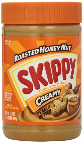 Roasted Honey Nut Creamy Peanut Butter Spread, Skippy, 462g - Honey Nut Spread!