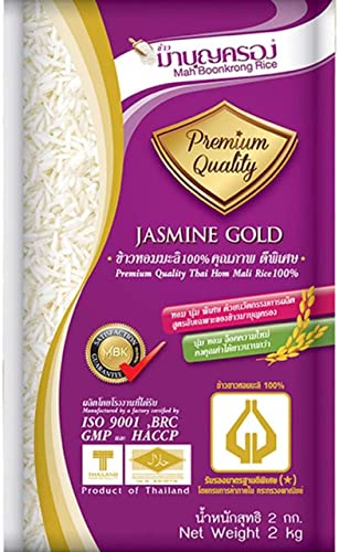 Mah Boonkrong Jasmine Gold Rice, 2 kg - "Premium Jasmine Gold Rice!"