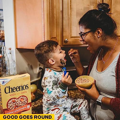 Cheerios General Mills, 252 G - Multigrain - Enjoy the nutritious blend of multigrain Cheerios