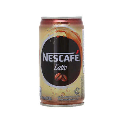 Nescafe Latte Drink Coffee Can, 12 x 180 ml - "Latte Drink Cans - Twelve Times the Latte Love!"