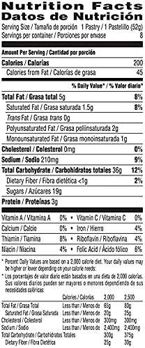 Pop Tarts Frosted S'Mores Pack of 2, x 416 g - "Double the s'mores fun!"