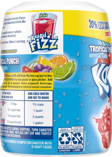 Kool-Aid Tropical Punch Drink Mix, 538 g - "Punchy Perfection!"