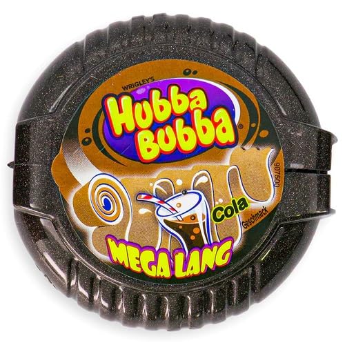 Hubba Bubba Bubble Tape Cola Gum, 56g - Cola-flavored bubble tape, 56g of fizzy fun.