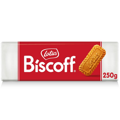 Lotus Biscoff | Belgian Speculoos | Caramelized Biscuit Cookies | Non-GMO and Vegan | 250g | Pack of 1