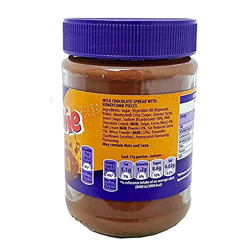 Cadbury Original Crunchie Chocolate Spread Imported from The UK - Crunchie spread