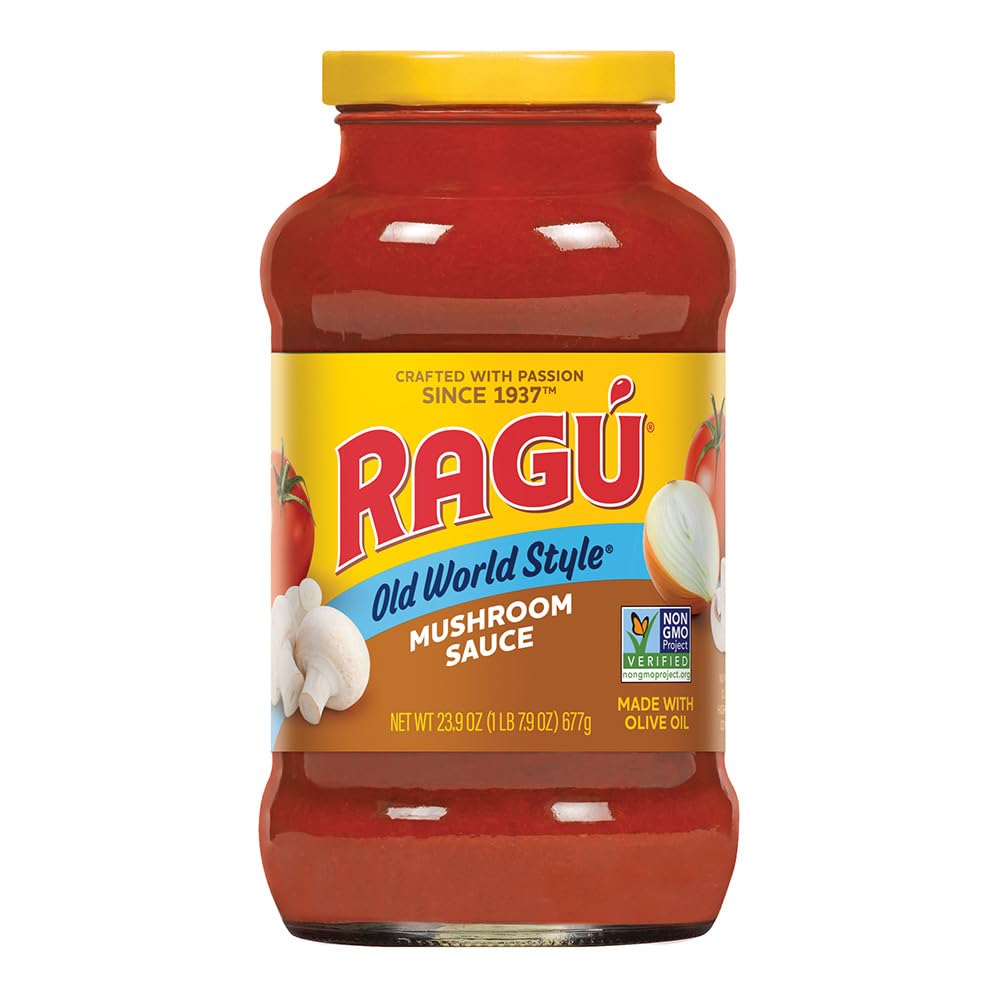 Ragu Mushroom Pasta Sauce, 680g - Mushroom pasta sauce, 680g!