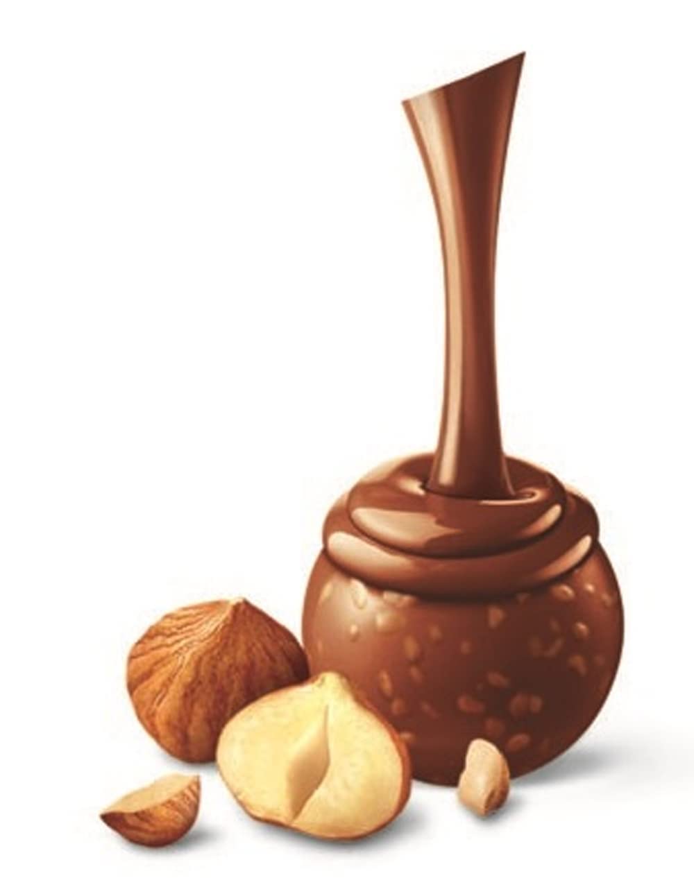 Lindt LINDOR Hazelnut Chocolate Truffles, 7.05 oz / 200 g