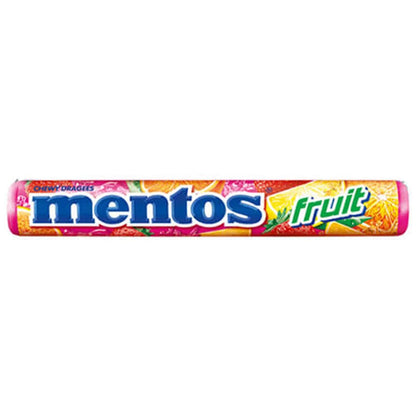 Mentos Fruit Roll, 6 x 29 g - "Six Pack Fruit Rolls!"