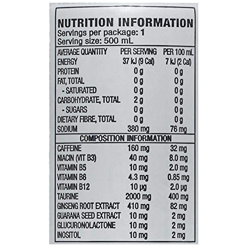 Monster Energy Chefsneed Ultra Zero Drink, (Pack Of 12 Cans X 500Ml Each), Vegetarian - Ultra Zero - "Ultra Zero Boost!"