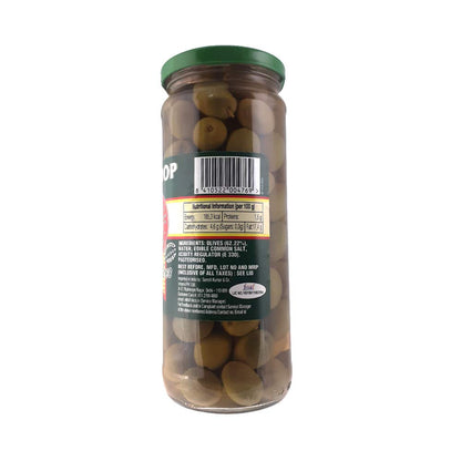 Olicoop Green Whole Olive, 450g, Produced in Spain - "Authentic Spanish whole olives!"