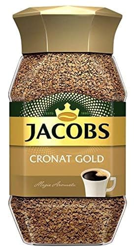 Jacob S Coffee Cronat Gold Instant Coffee - 7.05 Ounce - Enjoy the rich taste of Jacob's Cronat Gold instant coffee, 7.05 oz.