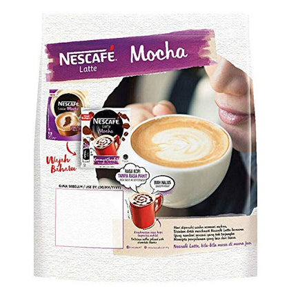 Nescafe Latte Mocha Coffee, 31g (Pack Of 15) - "Latte Mocha Magic - Pack of 15 for Mocha Lovers!"