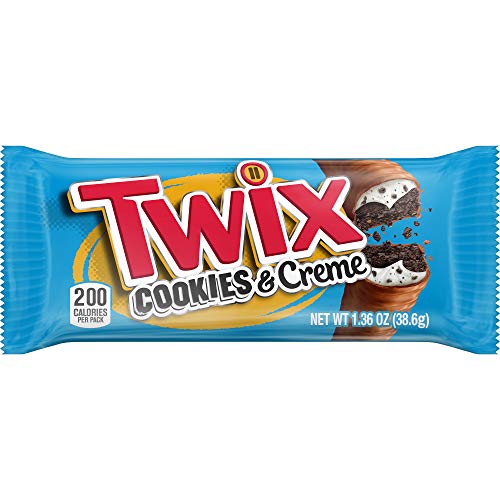 Twix Cookies & Creme Milk Chocolate Bar 38.6g pack of 2