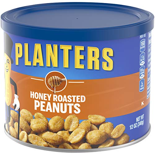 Planters Honey Roasted Peanuts, 340g - "Irresistibly honey-roasted!"