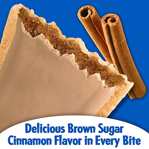 Pop Tarts Frosted Brown Sugar Cinnamon Pack of 2 Pouch, 2 x 397 g - "Cinnamon-sugar double pack!"