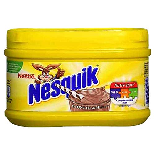 Nestle Nesquik Chocolate Flavoured Drink, 10 X 300 g - "Nesquik Chocolate Drink - 10 Pack, 300g Each of Chocolate Flavored Delight!"