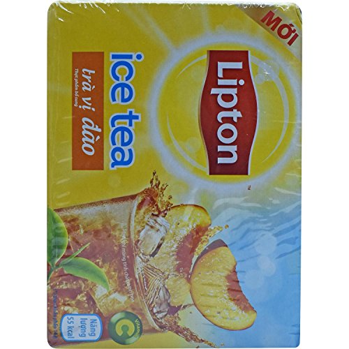 Lipton Ice Tea Peach Flavoured (16 Pk*14g), 224g - "Peach Tea Packs!"