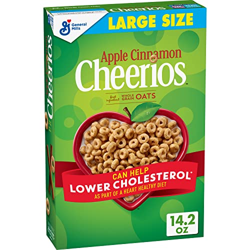 General Mills Apple Cinnamon Cheerios, 311 g - Enjoy the warm and comforting flavors of apple and cinnamon in every crunchy bite of Cheerios