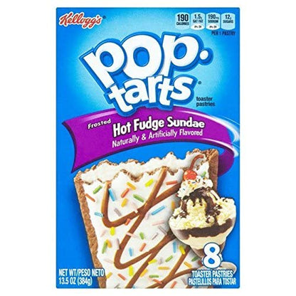 Pop Tarts Frosted Hot Fudge Sundae Pouch, 2 X 384 g - "Hot fudge sundae treat!"