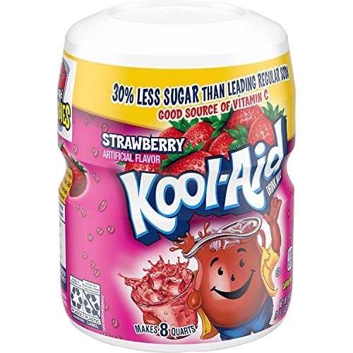 Kool-Aid Strawberry Drink Mix Powder, 538 g - "Strawberry Sensation!"