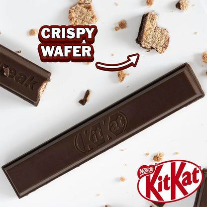 Kitkat 2 Finger Dark Chocolate Biscuit Bar, 186.3 g - Enjoy the rich taste of dark chocolate in Kitkat 2 Finger Dark Chocolate Biscuit Bar, 186.3 g.