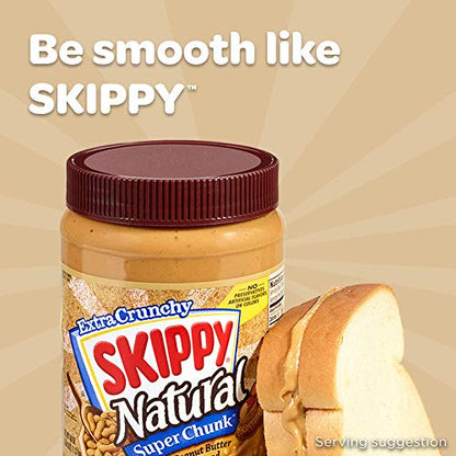 Skippy Peanut Butter Natural Chunk 425g