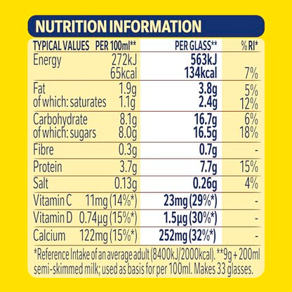 Nesquik Nestle Nesquik Chocolate Flavour Milkshake Mix, 300 G, (103066141), No Artificial Sweeteners - "Chocolate Nesquik Mix - 300g of Pure Milkshake Joy, No Artificial Sweeteners!"