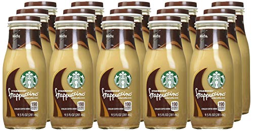 Starbucks Frappuccino, Coffee, 9.5 Ounce Glass Bottles, 15 Count