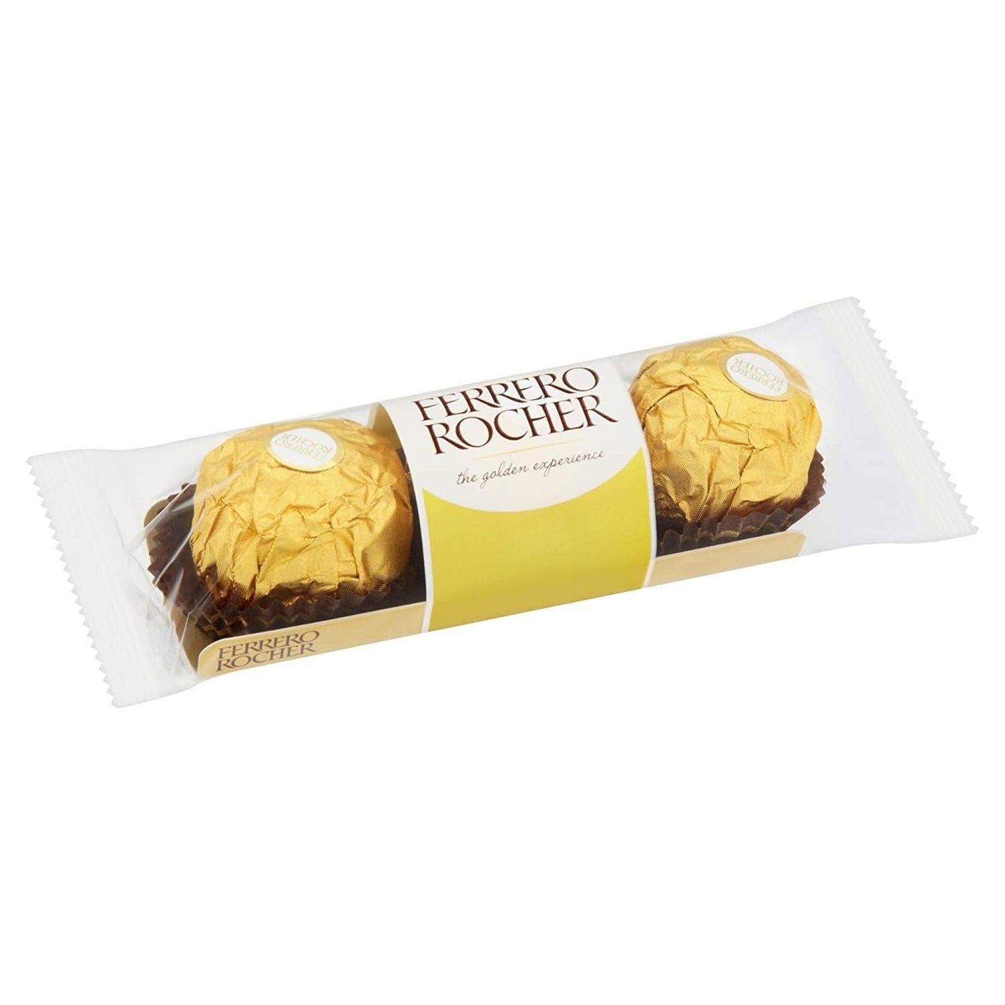 Ferrero Rocher Delicious Hazelnut Chocolate 3-piece pack - Box of 18 Units - Perfect for gifting, snacking & more! - Perfect gift pack!