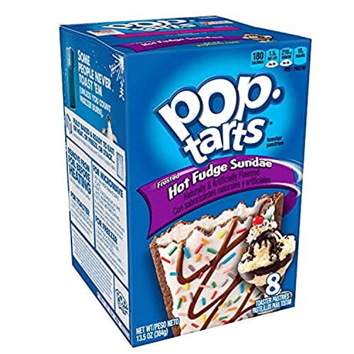 Pop Tarts Frosted Hot Fudge Sundae Pouch, 2 X 384 g - "Hot fudge sundae treat!"