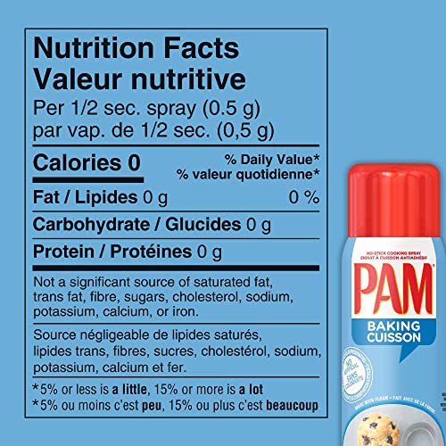 Pam Baking Cuisson No-Stick Cooking Spray, 141g - "No-stick baking convenience!"