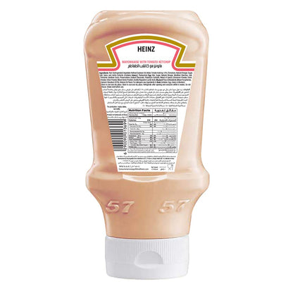 Heinz Delicious Mayochup Mayonnaise, 400ml - Heinz's tasty Mayochup in a larger 400ml bottle.