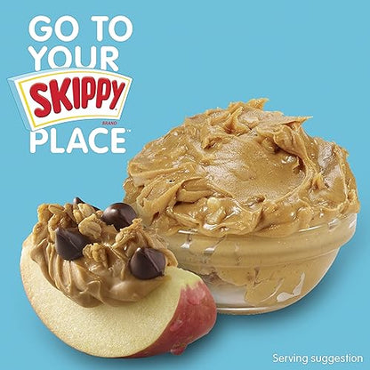 Skippy Natural Peanut Butter, Crunchy, 462g