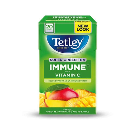 Tetley Tropical Green Tea with Mango and Pineapple 20 Bag