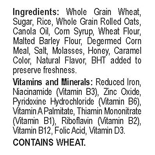 Post Honey Bunches of Oats with Vanilla Bunches, 510 g, Small - Vanilla bunches for a sweet start!