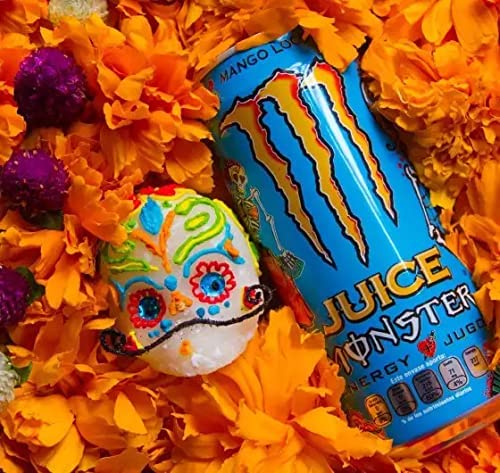 Monster Energy Mango Loco Juiced Energy Drink Pet Bottle, 500 ml - "Mango Loco Joy!"