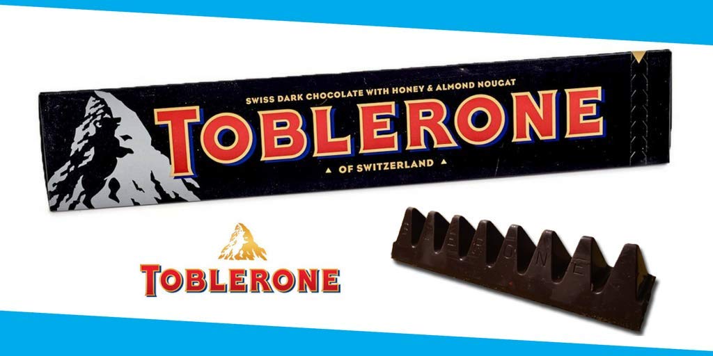 Toblerone of Switzerland Combo Pack Chocolate Bars (Swiss Milk, Swiss Dark, Swiss White, Swiss Milk Fruit & Nut),Pack of 4 (100gram Each)