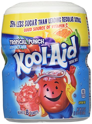 Kool-Aid Tropical Punch Drink Mix, 538 g - "Punchy Perfection!"