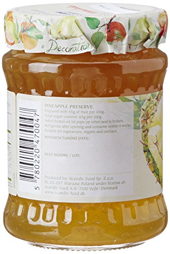 Dana Pineapple Preserve, 340g - Tropical treat!