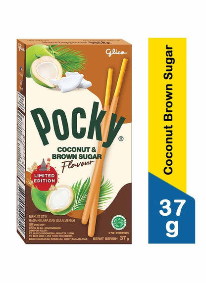 Nottacia Glico Pocky Coconut & Brown Sugar Flavour, 37g - "Sweet coconut bliss!"