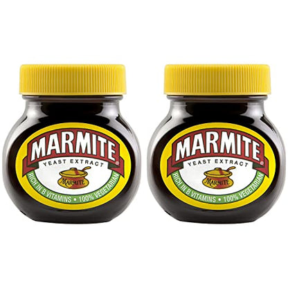 Marmite Yeast Extract, 4.4 oz / 125 g, 2 Pack - "Double Pack Marmite!"