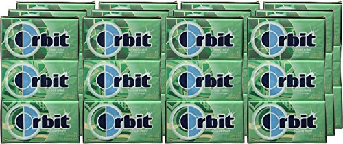 Orbit Sweet Mint Gum 14 Pieces Pack of 12, x 33 g - "Sweet minty goodness!"