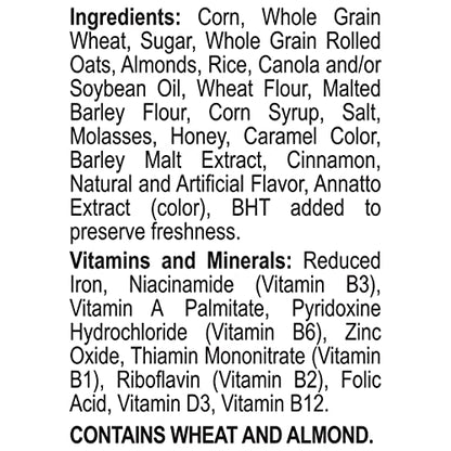 Post Honey Bunches Of Oats Honey Bunches Of Oats Almond, 18-Ounce - Almond crunch breakfast delight!