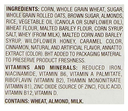 Post Honey Bunches of Oats with Crispy Almonds- 2 Pack, 2 x 411 g - Double the crispy almond delight!