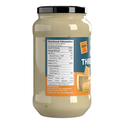 Abbie's Baked White Three Cheese Pasta Sauce, 400g - Creamy, Cheesy Delight!